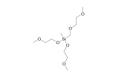 Bis(2-methoxyethoxy)[(2-methoxyethoxy)methyl]methylsilane