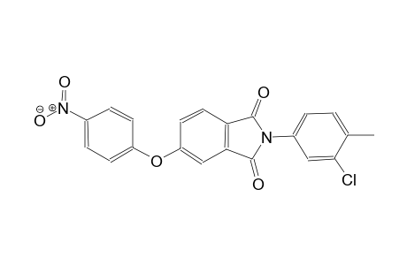 1H-isoindole-1,3(2H)-dione, 2-(3-chloro-4-methylphenyl)-5-(4-nitrophenoxy)-