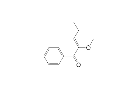 2-Penten-1-one, 2-methoxy-1-phenyl-