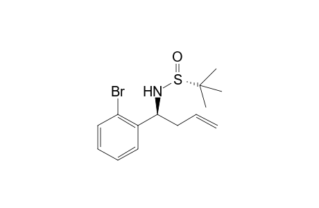 (1S,RS)-N-tert-Butanesulfinyl-1-(2-bromophenyl)but-3-en-1-amine