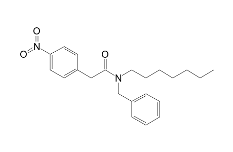 Acetamide, 2-(4-nitrophenyl)-N-benzyl-N-heptyl-