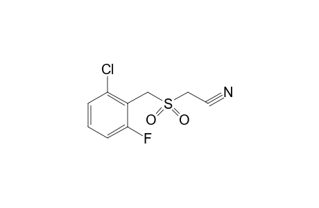 [(2-Chloro-6-fluorobenzyl)sulfonyl]acetonitrile