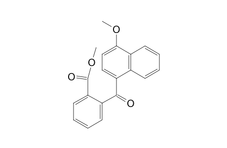 Benzoic acid, 2-[(4-methoxy-1-naphthalenyl)carbonyl]-, methyl ester