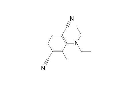 1,3-Cyclohexadiene-1,4-dicarbonitrile, 2-(diethylamino)-3-methyl-