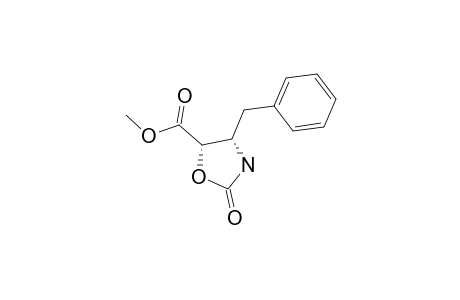METHYL-(4S,5S)-2-OXO-4-PHENYLMETHYL-1,3-OXAZOLIDINE-5-CARBOXYLATE