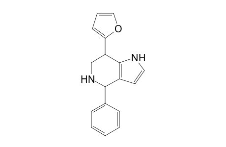4-Phenyl-7-(2-furyl)-4,5,6,7-tetrahydro-1H-pyrrolo[3,2-c]pyridine