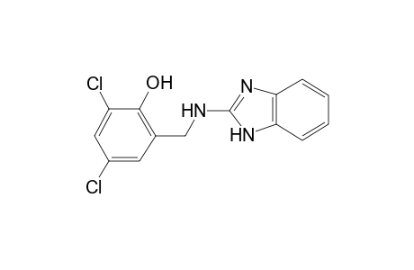2-[(1H-benzimidazol-2-ylamino)methyl]-4,6-dichlorophenol