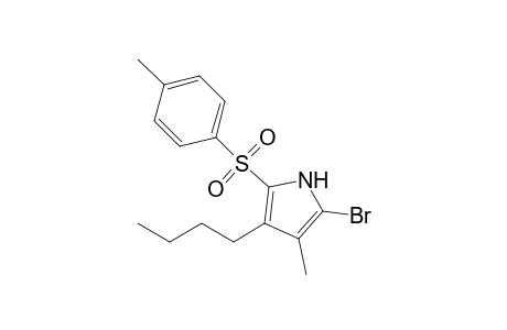 2-Bromanyl-4-butyl-3-methyl-5-(4-methylphenyl)sulfonyl-1H-pyrrole
