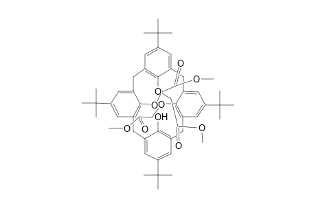 5,11,17,23-Tetra-tert-butyl-25-hydroxy-26,27,28-tris(methoxycarbonylmethyloxy)calix[4]arene