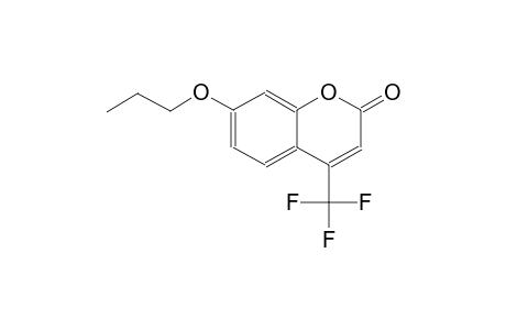 2H-1-benzopyran-2-one, 7-propoxy-4-(trifluoromethyl)-