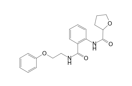 N-[2-(2-phenoxyethylcarbamoyl)phenyl]oxolane-2-carboxamide