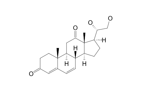 NERIDIENONE_B;20-S,21-DIHYDROXYPREGNA-4,6-DIENE-3,12-DIONE