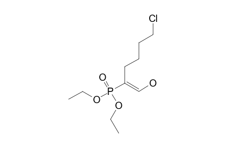 DIETHYL-5-CHLORO-1-FORMYL-PENTYL-PHOSPHONATE;ENOL-ISOMER