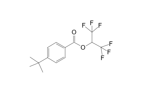 1,1,1,3,3,3-Hexafluoropropan-2-yl 4-(tert-butyl)benzoate