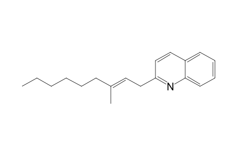 2-(3-Methylnon-2-enyl)quinoline