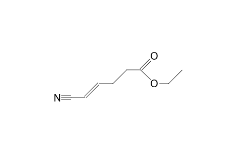 5-Cyano-4-pentenoic acid, ethyl ester