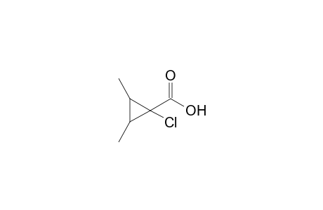 1-Chloro-2,3-trans-dimethylcyclopropanecarboxylic acid