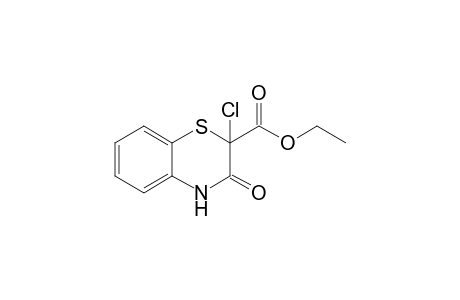 2-Chloro-3-keto-4H-1,4-benzothiazine-2-carboxylic acid ethyl ester