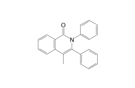 4-methyl-2,3-diphenyl-1-isoquinolinone