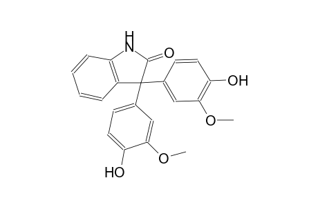 3,3-bis(4-hydroxy-3-methoxyphenyl)-1,3-dihydro-2H-indol-2-one