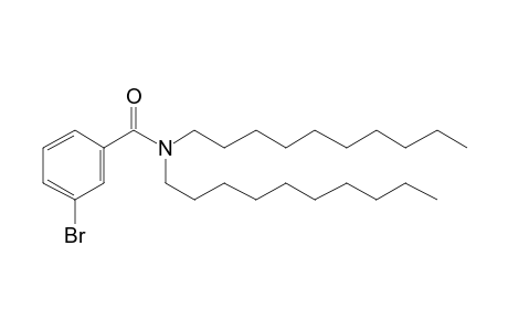 Benzamide, N,N-didecyl-3-bromo-