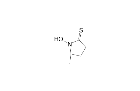 1-Hydroxy-5,5-dimethyl-2-pyrrolidinethione