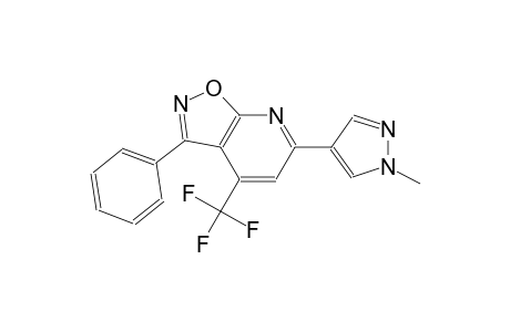 isoxazolo[5,4-b]pyridine, 6-(1-methyl-1H-pyrazol-4-yl)-3-phenyl-4-(trifluoromethyl)-