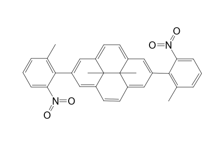 trans-2,7-Bis[2-methyl-6-nitrophenyl)-10b,10c-dimethyl-10b,10c-dihydropyrene