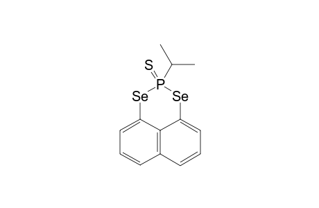 Naphtho[1,8-cd]1,2-diselenole isopropylphosphine sulfide