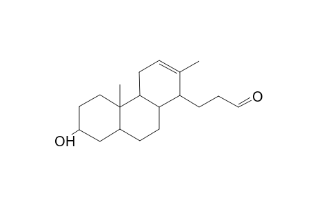3-(7-Hydroxy-2,4b-dimethyl-1,4,4a,4b,5,6,7,8,8a,9,10,10a-dodecahydrophenanthren-1-yl)-propionaldehyde