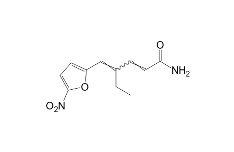 4-(5-nitrofurfurylidene)-2-hexenamide