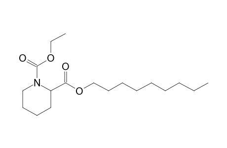 Pipecolic acid, N-ethoxycarbonyl-, nonyl ester