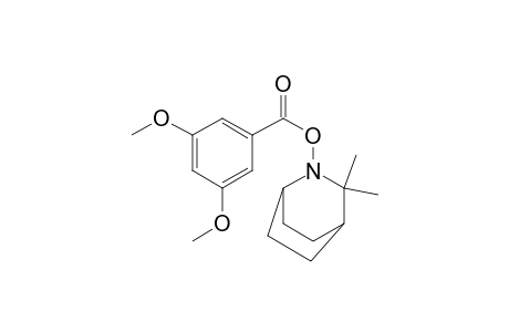 2-(3,5-dimethoxybenzoyloxy)-3,3-dimethyl-2-azabicyclo[2.2.2]octane