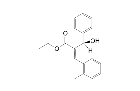 Ethyl (2E)-2-[hydroxy(phenyl)methyl]-3-(2-methylphenyl)acrylate