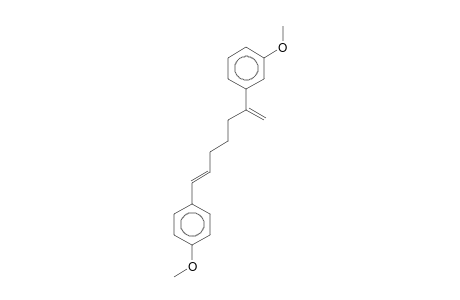 1-Methoxy-3-[6-(4-methoxyphenyl)-1-methylene-5-hexenyl]benzene