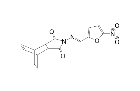 4-{[(E)-(5-nitro-2-furyl)methylidene]amino}-4-azatricyclo[5.2.2.0~2,6~]undec-8-ene-3,5-dione