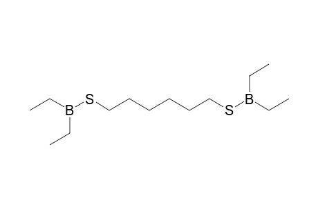 Hexane, 1,6-bis-(diethylborylthio)