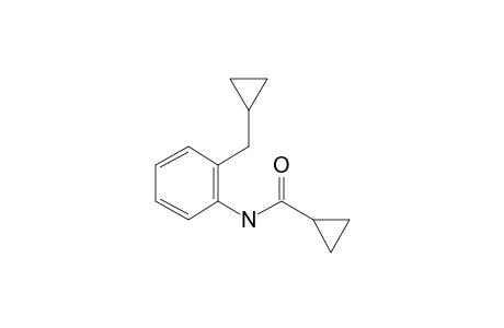 Cyclopropanecarboxamide, N-[2-(cyclopropylmethyl)phenyl]-