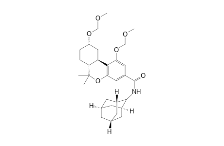 (6aR,9S,10aR)-1,9-bis(methoxymethoxy)-6,6-dimethyl-N-[(1r,3r,5r,7r)-adamantan-2-yl]-6H,6aH,7H,8H,9H,10H,10aH-benzo[c]isochromene-3-carboxamide