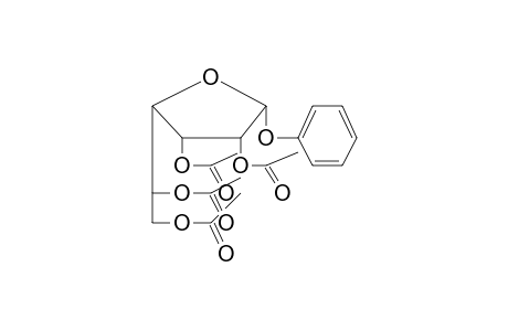 Phenyl 2,3,5,6-tetra-O-acetylhexofuranoside