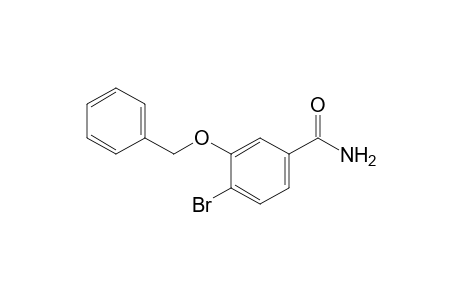 4-Bromo-3-(benzyloxy)-benzamide