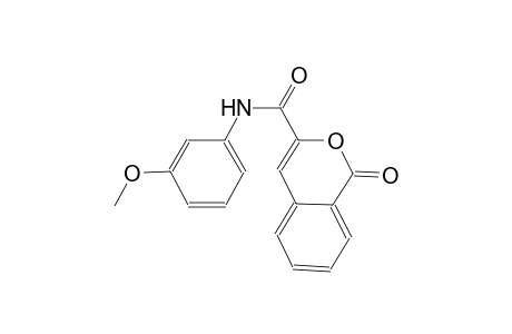 N-(3-methoxyphenyl)-1-oxo-1H-2-benzopyran-3-carboxamide