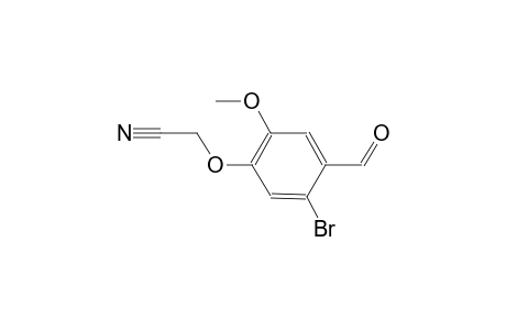 (5-bromo-4-formyl-2-methoxyphenoxy)acetonitrile