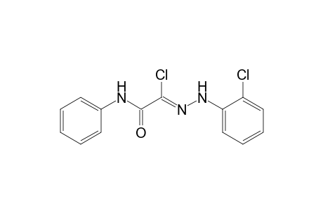 Ethanehydrazonoyl chloride, N-(2-chlorophenyl)-2-oxo-2-(phenylamino)-