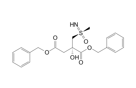 [S-(2R*,S*)]-2-Hydroxy-2-[(S-methylsulfonimidoyl)methyl]butanedioic acid dibenzyl ester