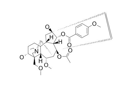 1,16-DIDEMETHOXY-DELTA(15,16)-YUNACONITINE