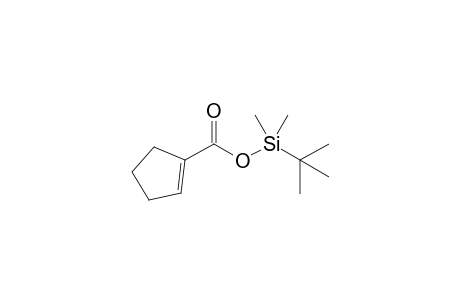1-Cyclopentene-1-carboxylic acid tert-butyldimethylsilyl ester