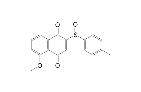5-Methoxy-2-(4-methylphenyl)sulfinyl-naphthalene-1,4-dione