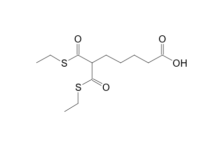 7-(ethylthio)-6-(ethylthio)carbonyl-7-keto-enanthic acid