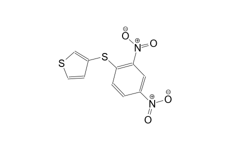 3-[(2,4-dinitrophenyl)sulfanyl]thiophene